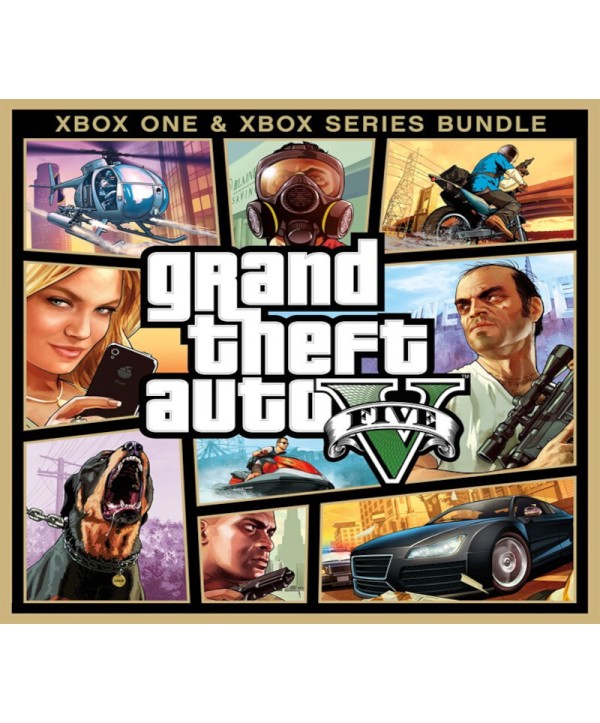 Grand Theft Auto V Cross-Gen Bundle TURKEY XBOX One / Xbox Series X|S Xbox Series X|S Key 
